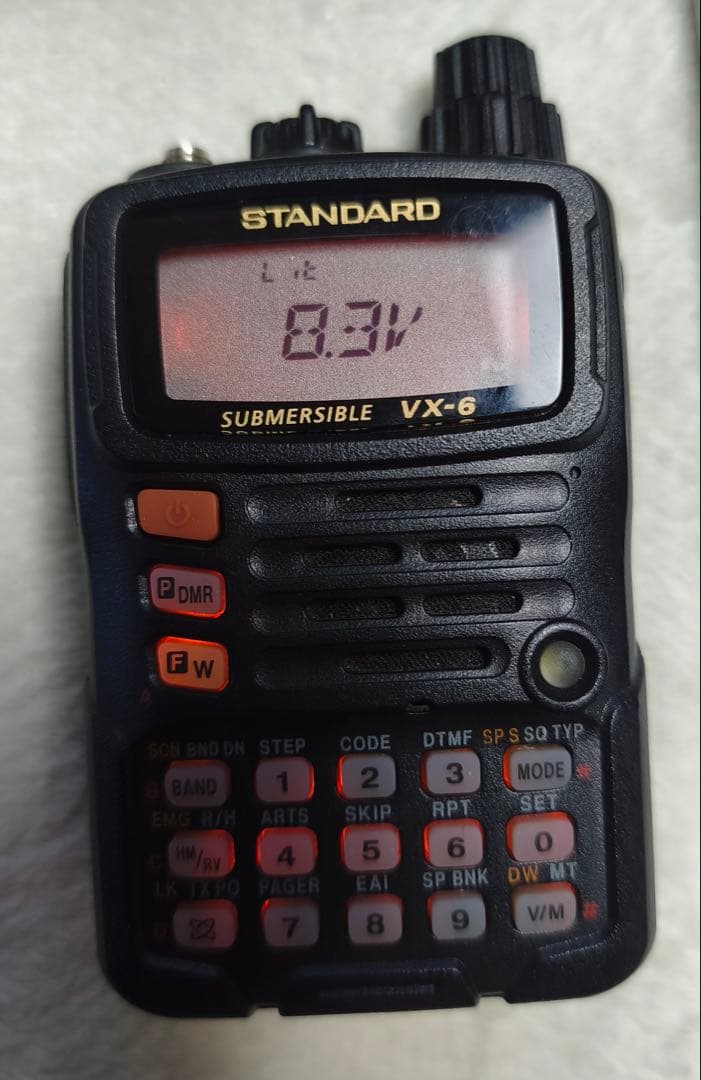 STANDARD デュアルバンドトランシーバー　VX-6 （バッテリー新品）