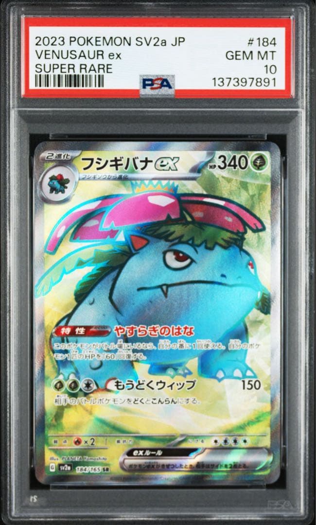 【最高評価PSA10連番】 151 フシギバナex SR カメックス ex SR