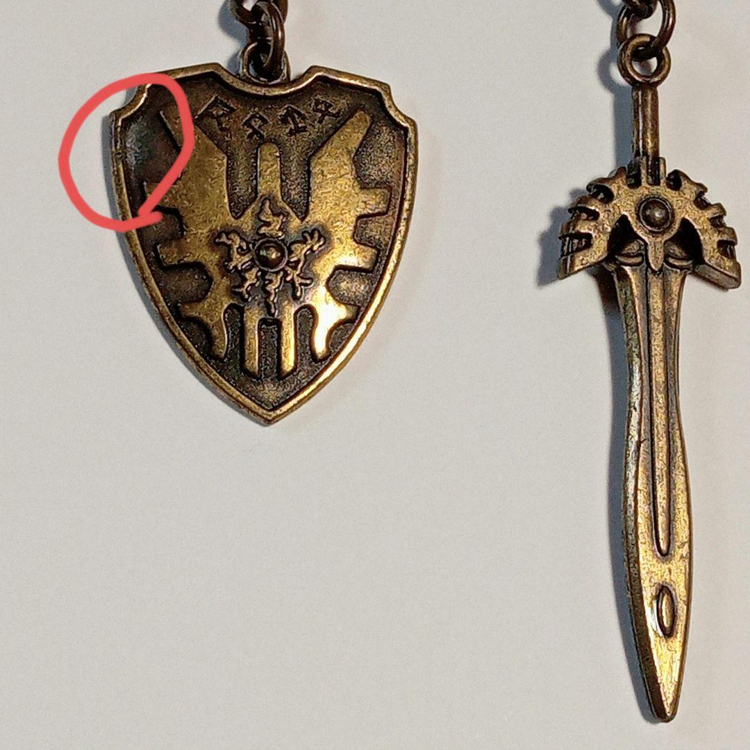 ドラゴンクエストグッズ　最後・魔法・盗賊の鍵セット　キーホルダー　ちいさなメダル