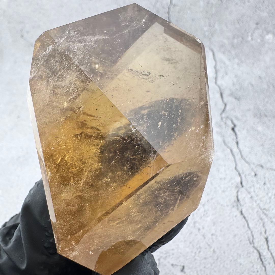 G-175天然シトリンフリーカット原石　天然石　パワーストーン