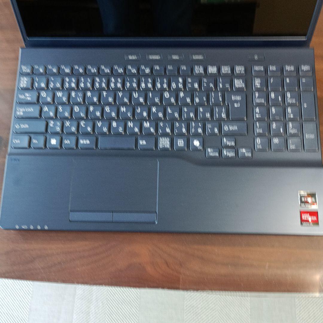 ダークグレー AMDノートPC 日本語配列