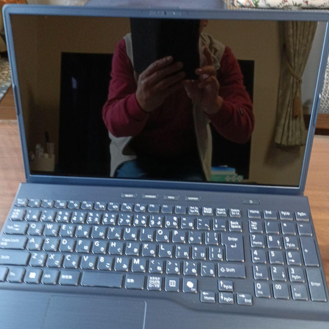 ダークグレー AMDノートPC 日本語配列