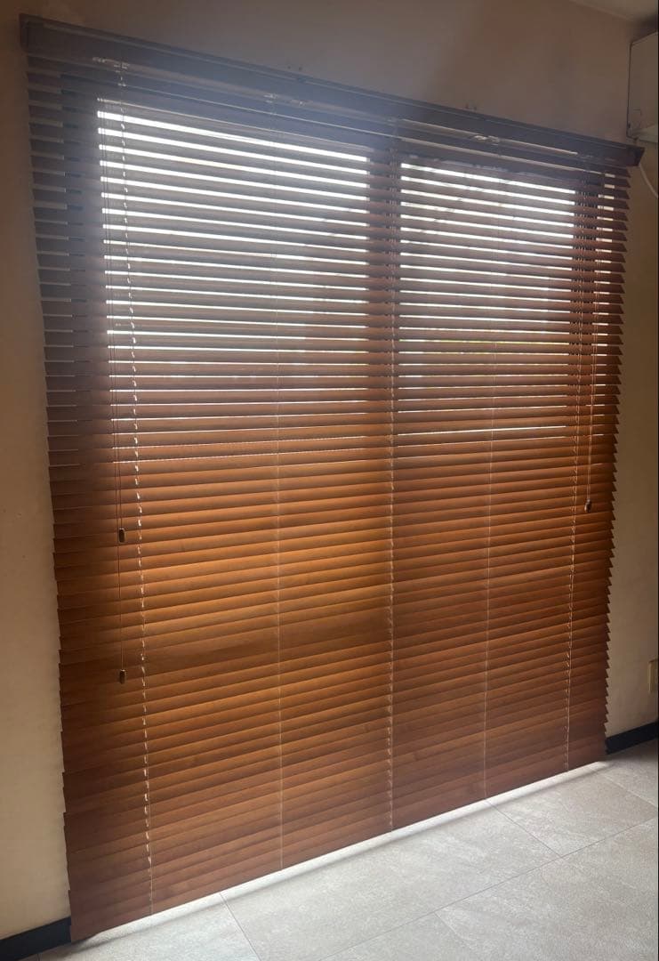 チャンさま専用　ウッドブラインド　180×200 天然木　 ※複数有り