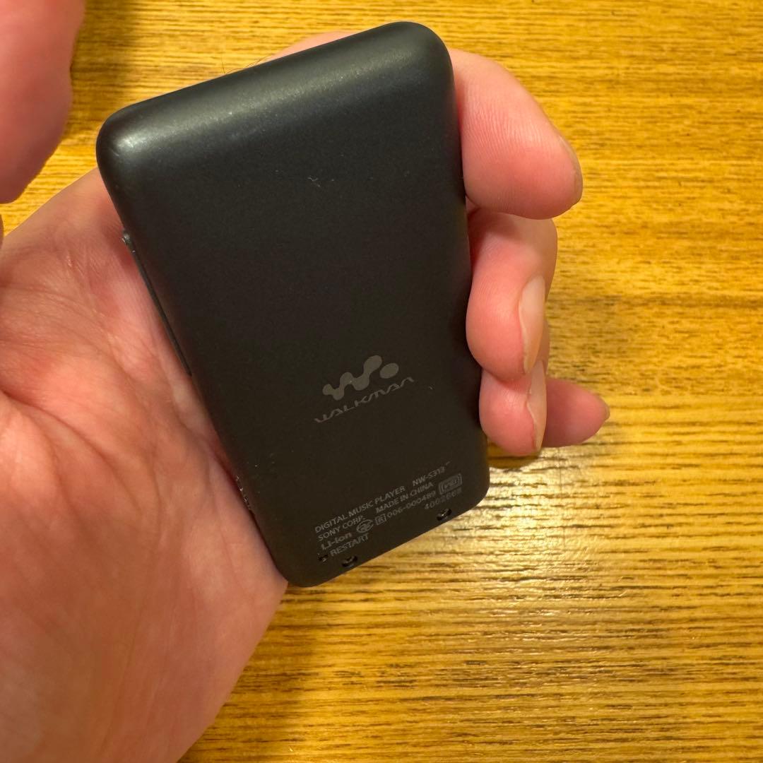 SONY ウォークマン 4GB NW-S313K　ブラック