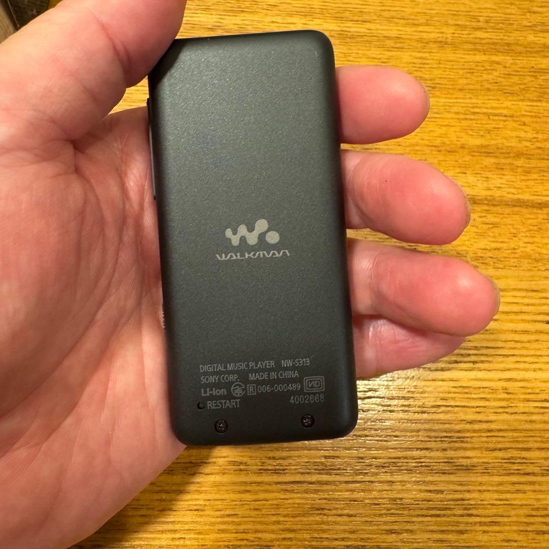 SONY ウォークマン 4GB NW-S313K　ブラック