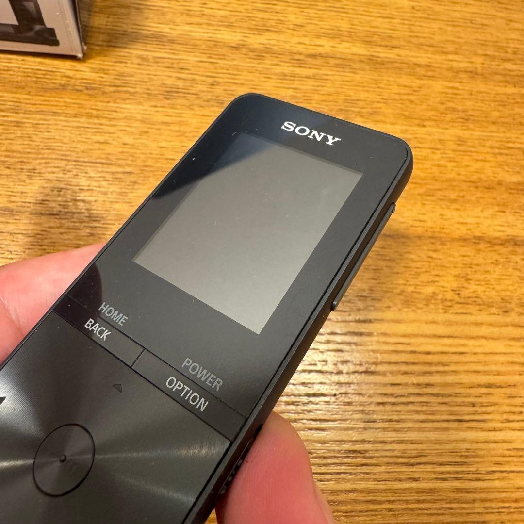 SONY ウォークマン 4GB NW-S313K　ブラック