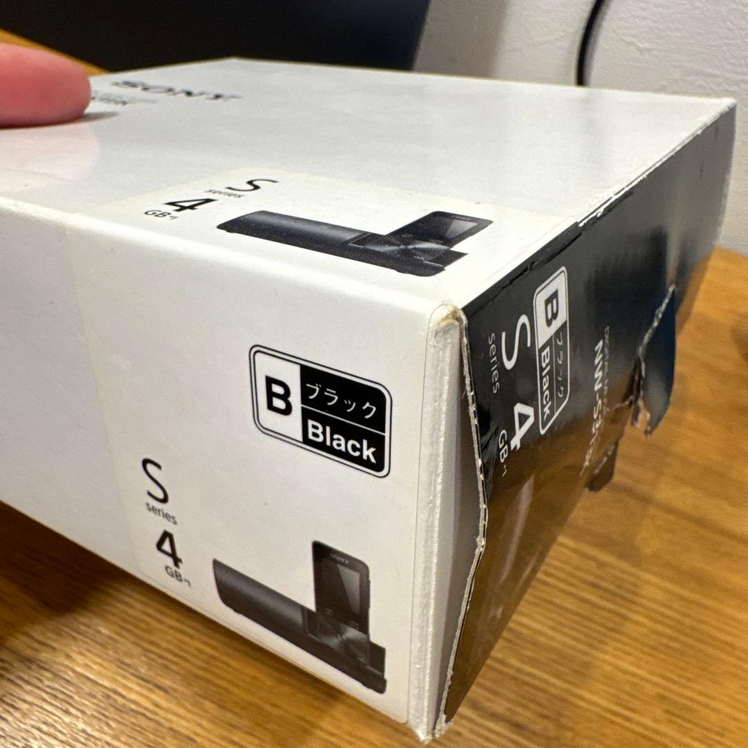 SONY ウォークマン 4GB NW-S313K　ブラック