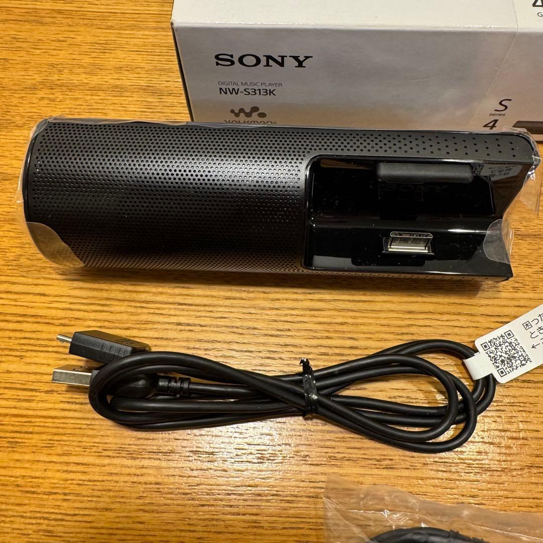 SONY ウォークマン 4GB NW-S313K　ブラック