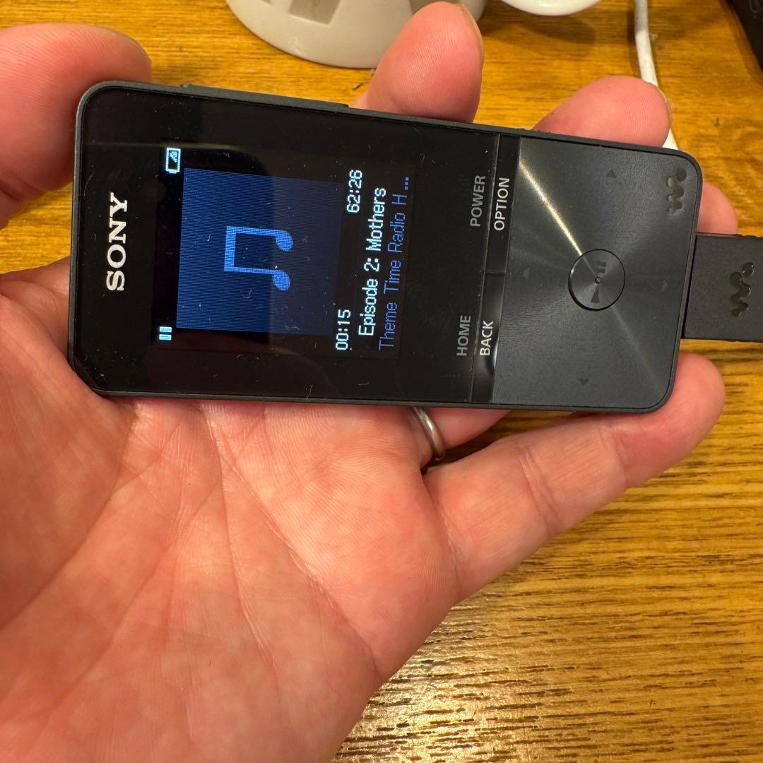 SONY ウォークマン 4GB NW-S313K　ブラック