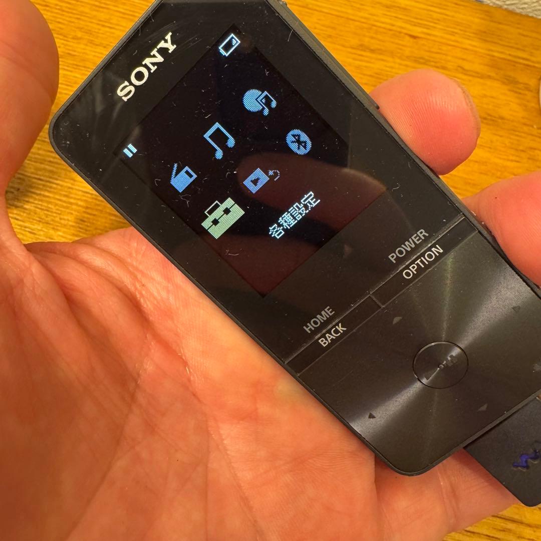 SONY ウォークマン 4GB NW-S313K　ブラック