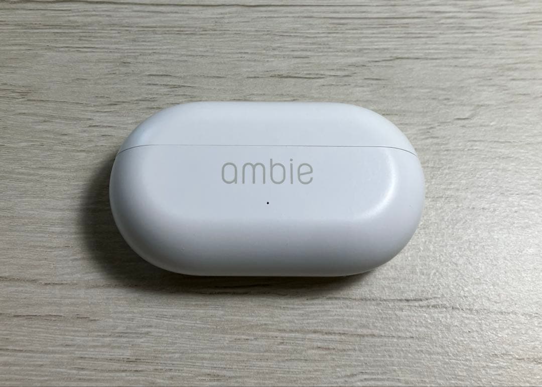 ⭐︎ほぼ新品　ambie ワイヤレスイヤホン ホワイト