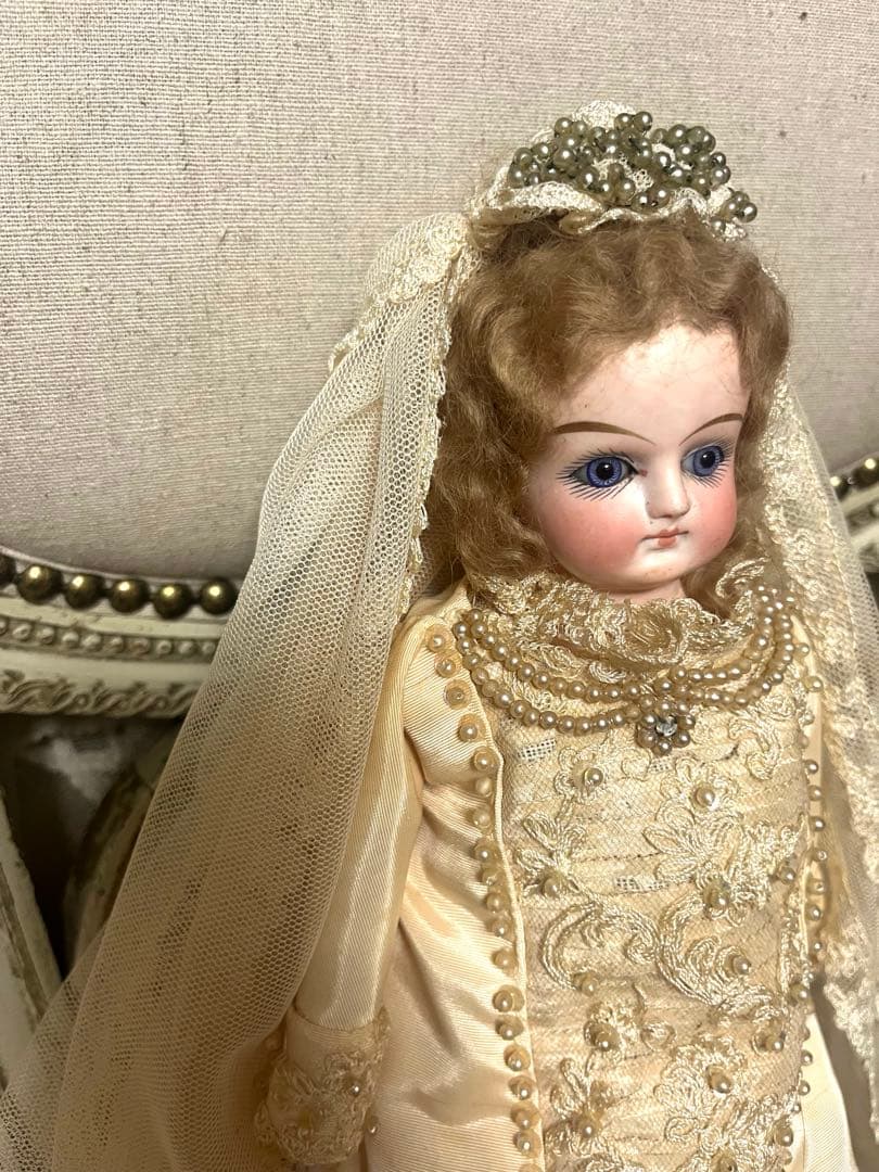 アンティーク　ビスクドール