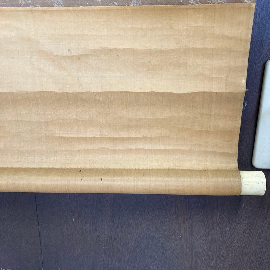 松梅図 掛け軸 掛軸 軸装 日本画 墨彩画 水墨画 東洋美術 古美術 骨董品