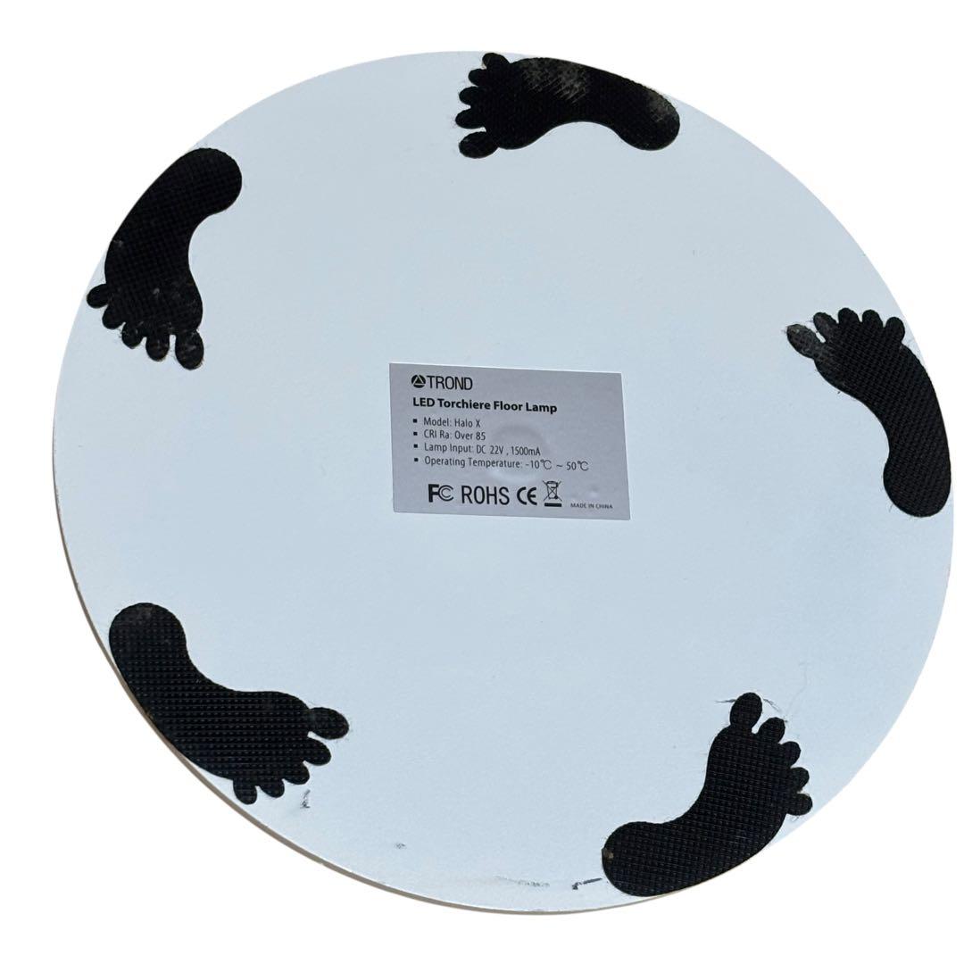 点灯確認済 TROND フロアランプ 分割 高さ調節 調光