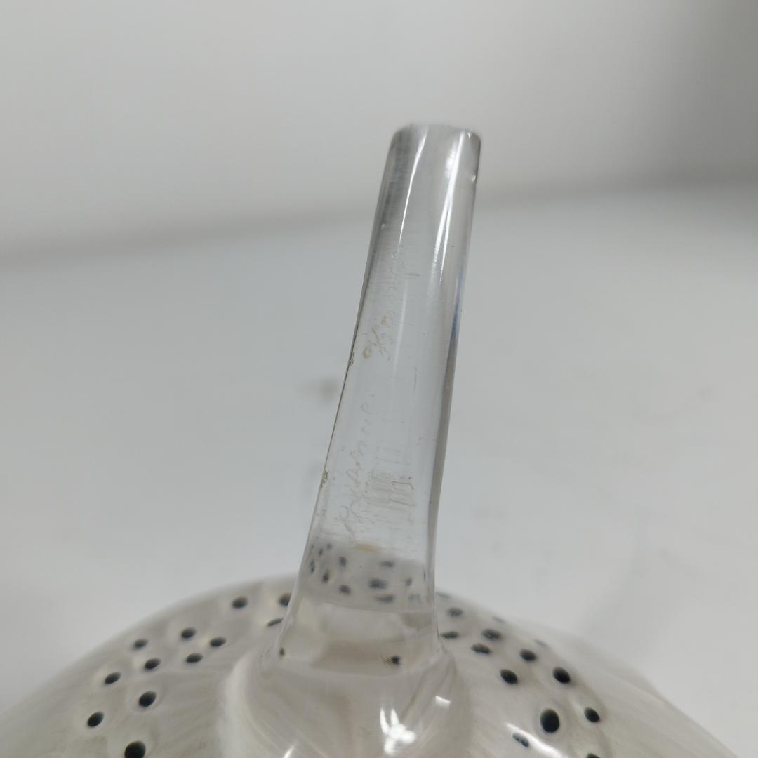 ラリック アネモネ ペーパーウェイト ガラス フランス 花 エナメル IS2q