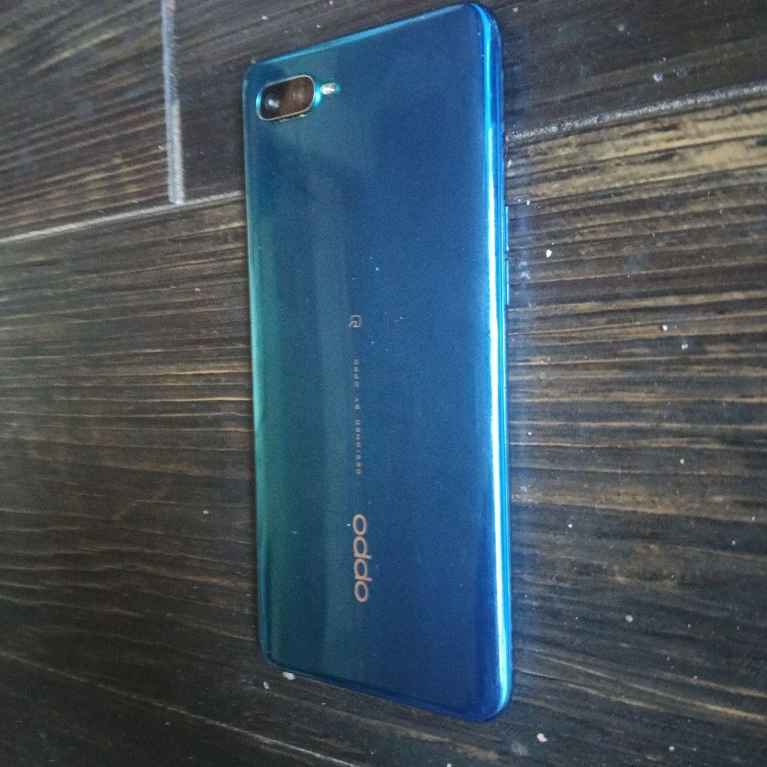 OPPO スマートフォン本体 ブルー