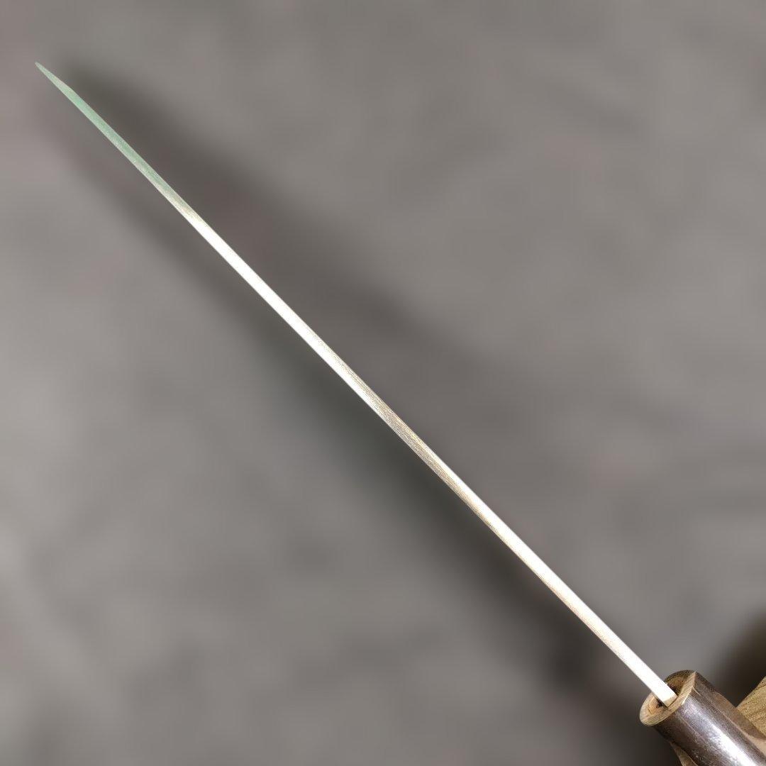都菊一文字作　柳刃包丁 美品