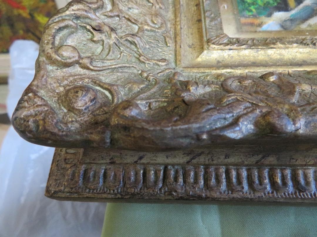 真野広　「ナポリ」　油彩P8号　二紀会委員　宮内庁　国会議事堂・美術館等作品収蔵