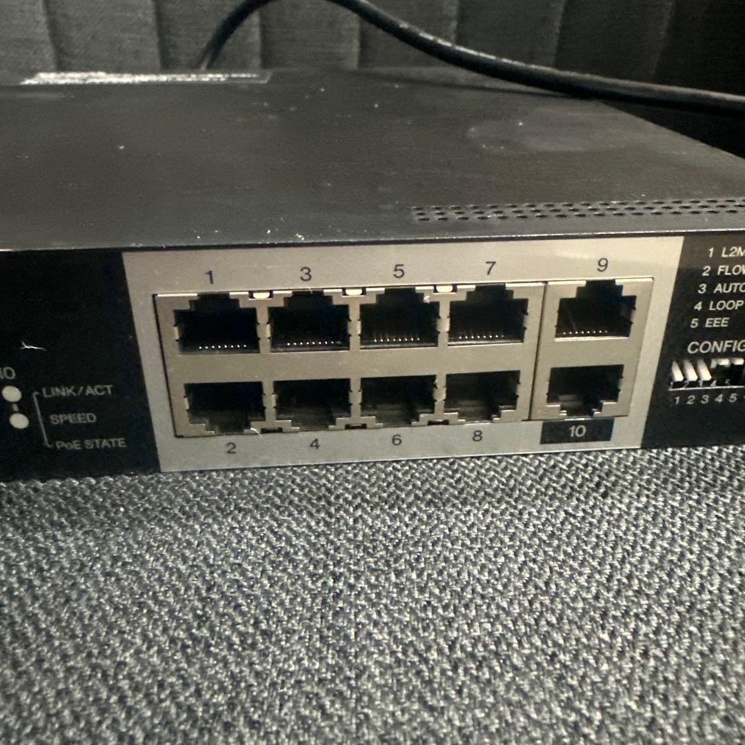 【美品】 YAMAHA 1000BASE-T SWX2100-10PoE