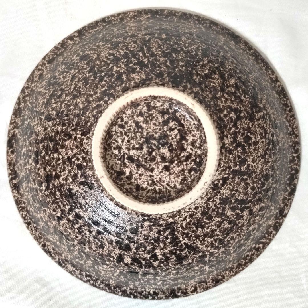 未使用品　有田焼　陶悦窯　黒吹金地紋　平鉢揃　5枚　5個　金彩　取り皿　深皿