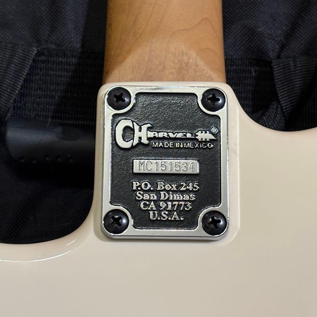 charvel pro mod san dimas ホワイト