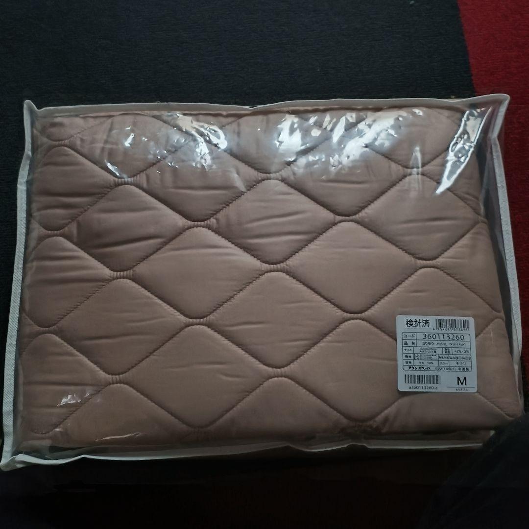 フランスベッド 羊毛 メッシュ ベッドパッド セミダブル M