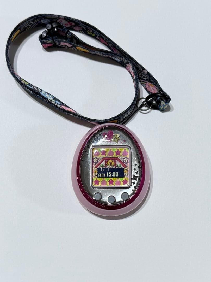 【美品】たまごっち iD L Princess Spacy 黒ピンク