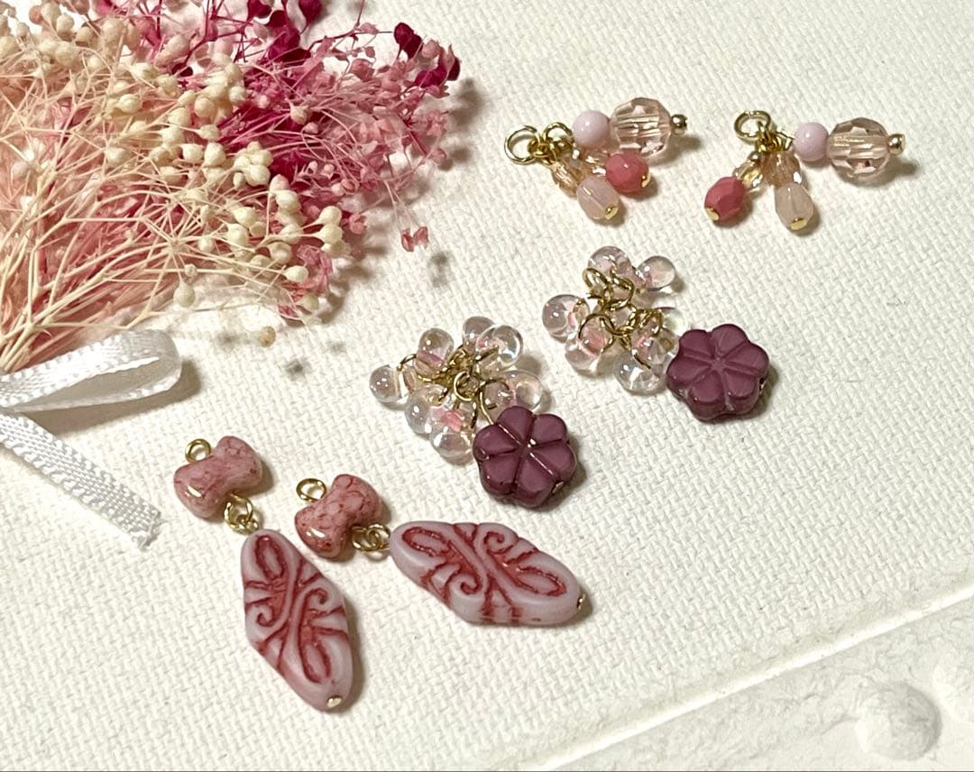 チェコ チャームセット ハンドメイド 248