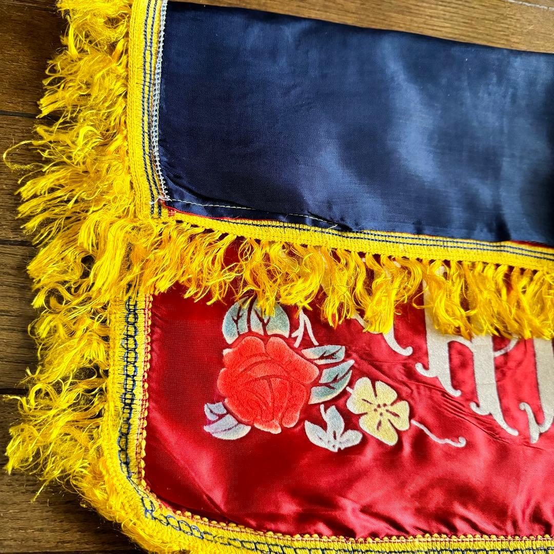 陸軍ビンテージ40sスーベニア50sクッション古着カバー ピローケース赤USA枕