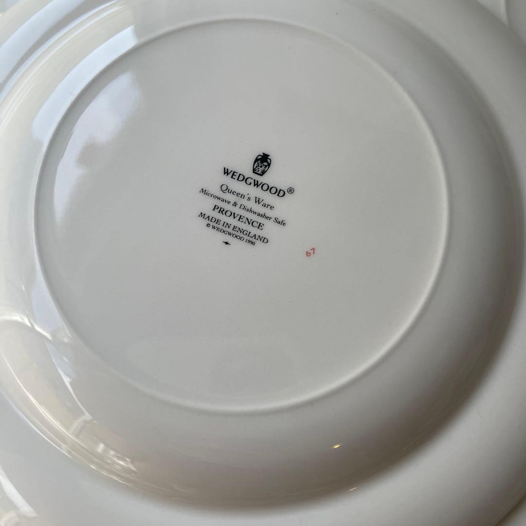 ウェッジウッド　黒壺　プロヴァンス　20cmプレート　5枚　プロバンス