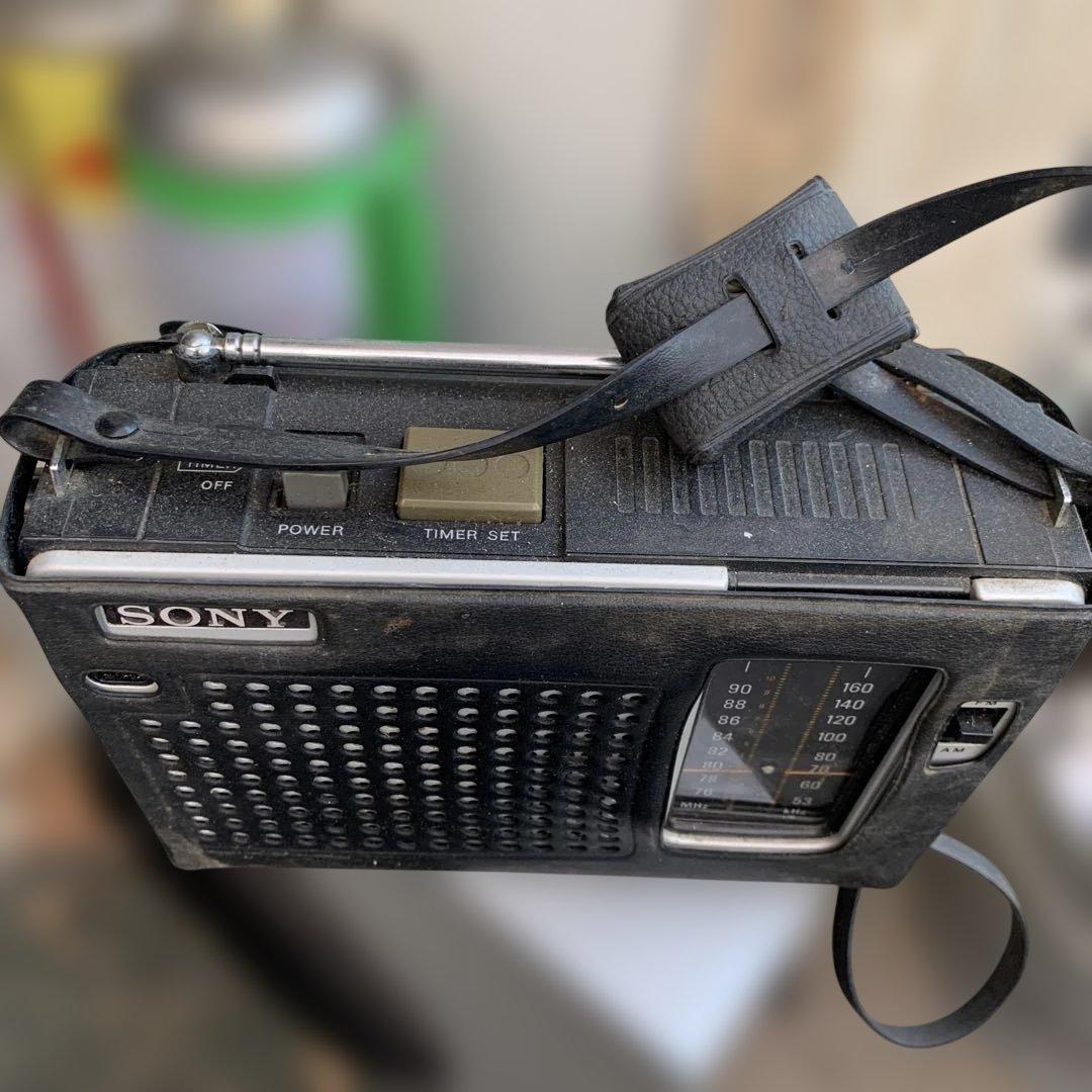 SONY ポータブルラジオ AM/FM