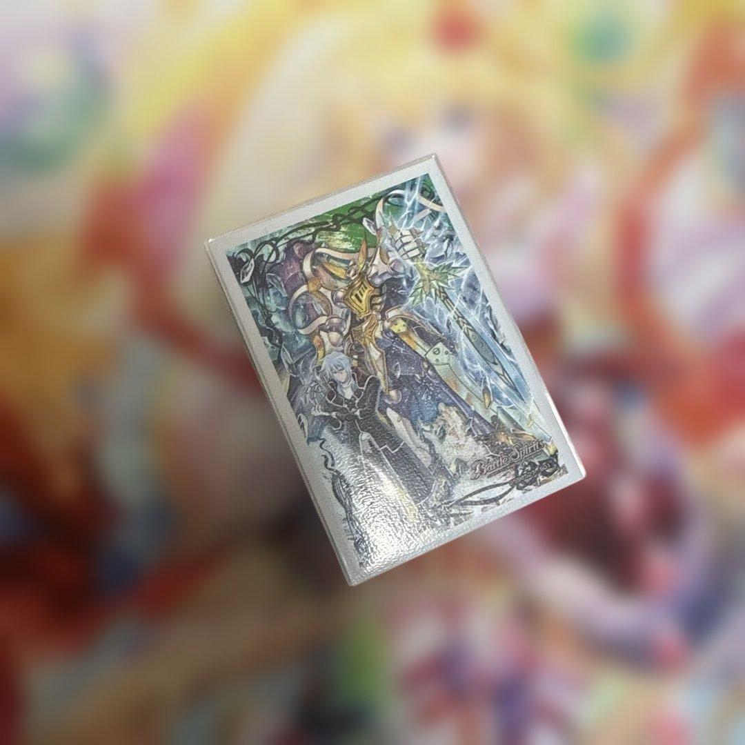 H*e様 バトスピ　白銀　騎士契約　デッキパーツセット　公式スリーブ40枚付き