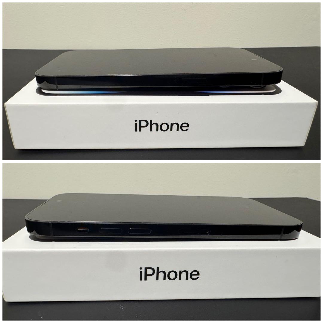 iPhone 14pro美品128GB( 電池100% )★ミッドナイト★