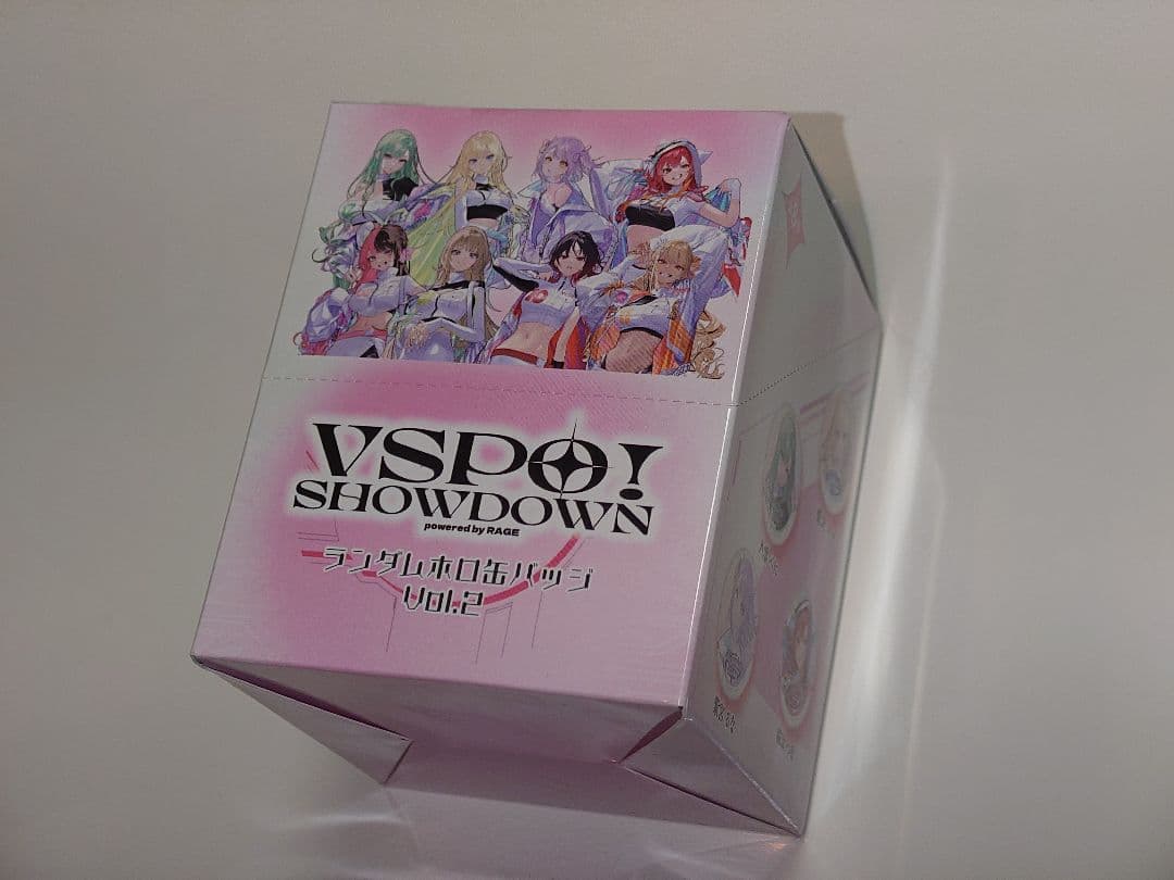 2025 VSPO! SHOWDOWN ブック型缶バッジホルダー＆缶バッジ23種