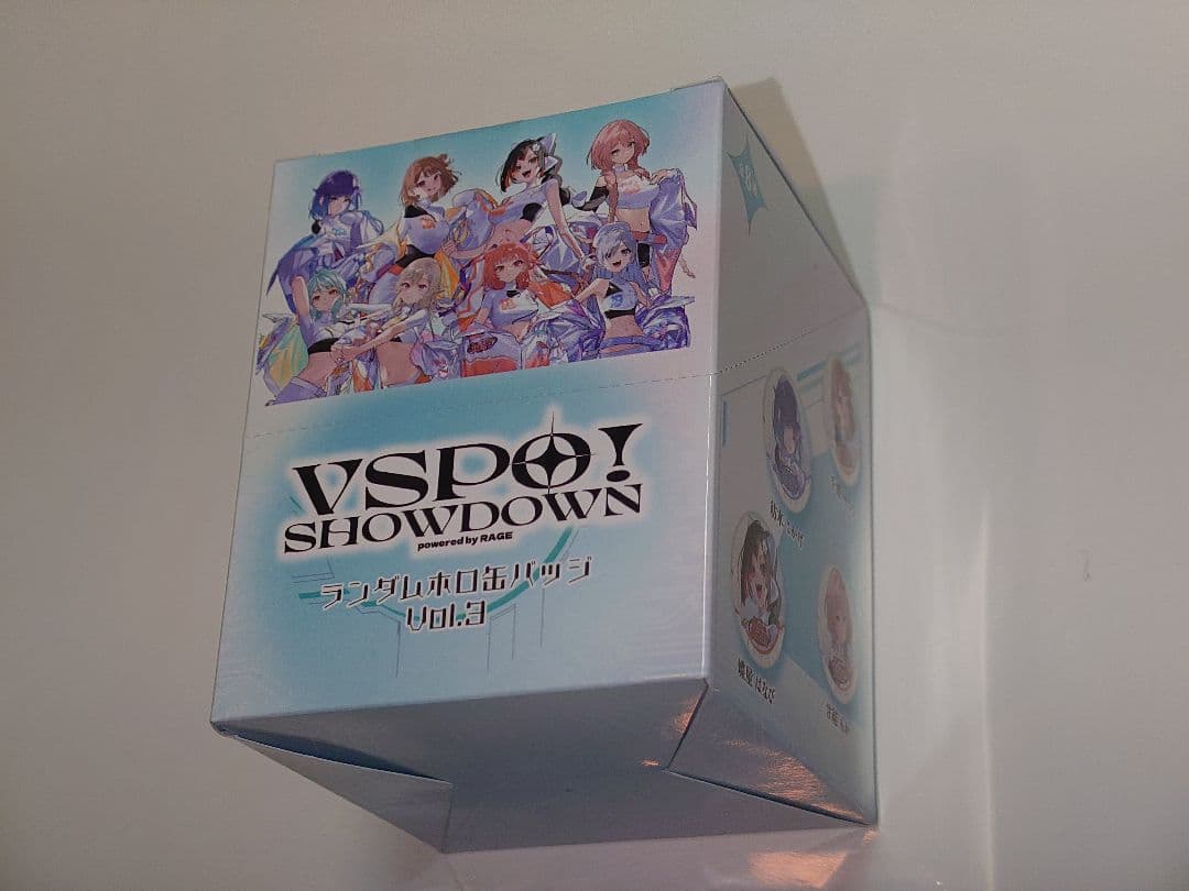2025 VSPO! SHOWDOWN ブック型缶バッジホルダー＆缶バッジ23種