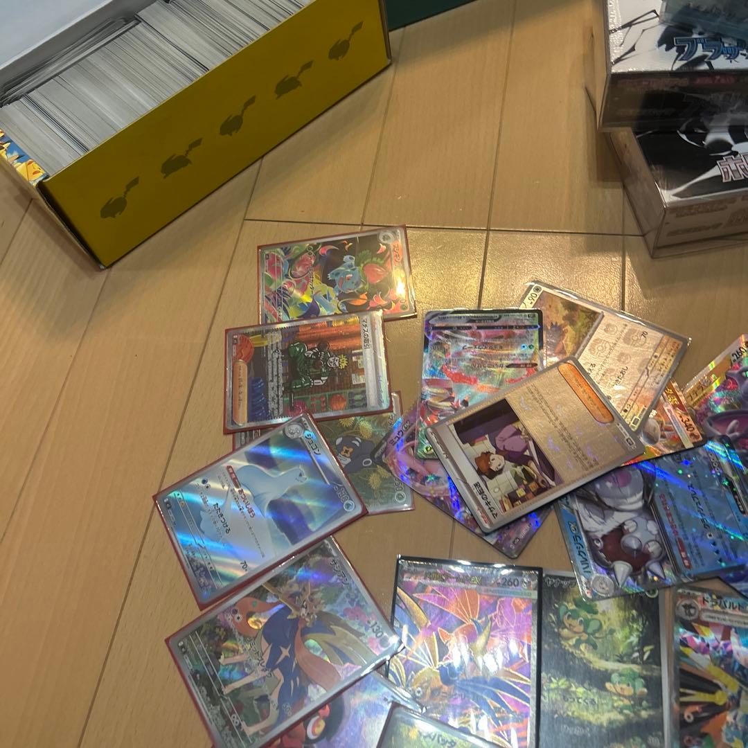 た*ん様 ポケモンカードセット ブラックボルト ホワイトフレアboxシュリンク付