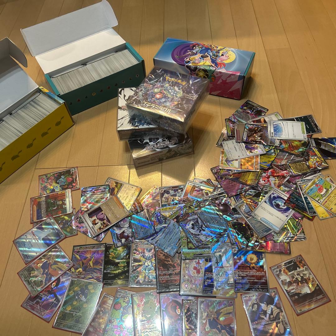 た*ん様 ポケモンカードセット ブラックボルト ホワイトフレアboxシュリンク付