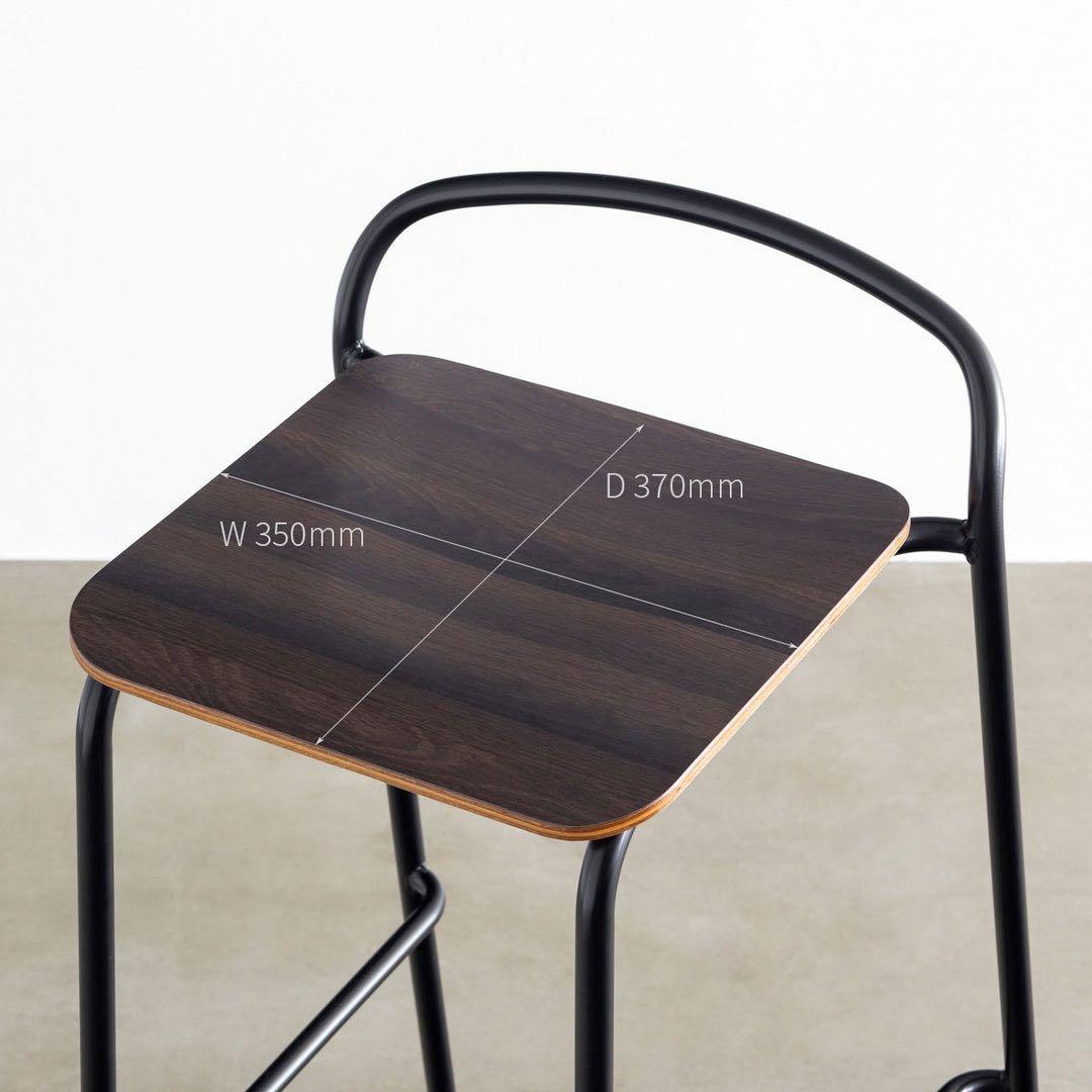 カナデモノ　KANADEMONO ハイスツール ハイチェア　バーチェア　送料込み