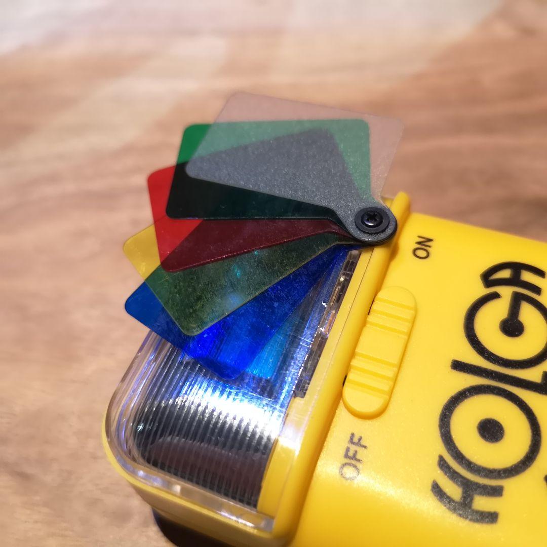【希少】HOLGA 135TIM イエロー ＋ 専用フラッシュ12S セット