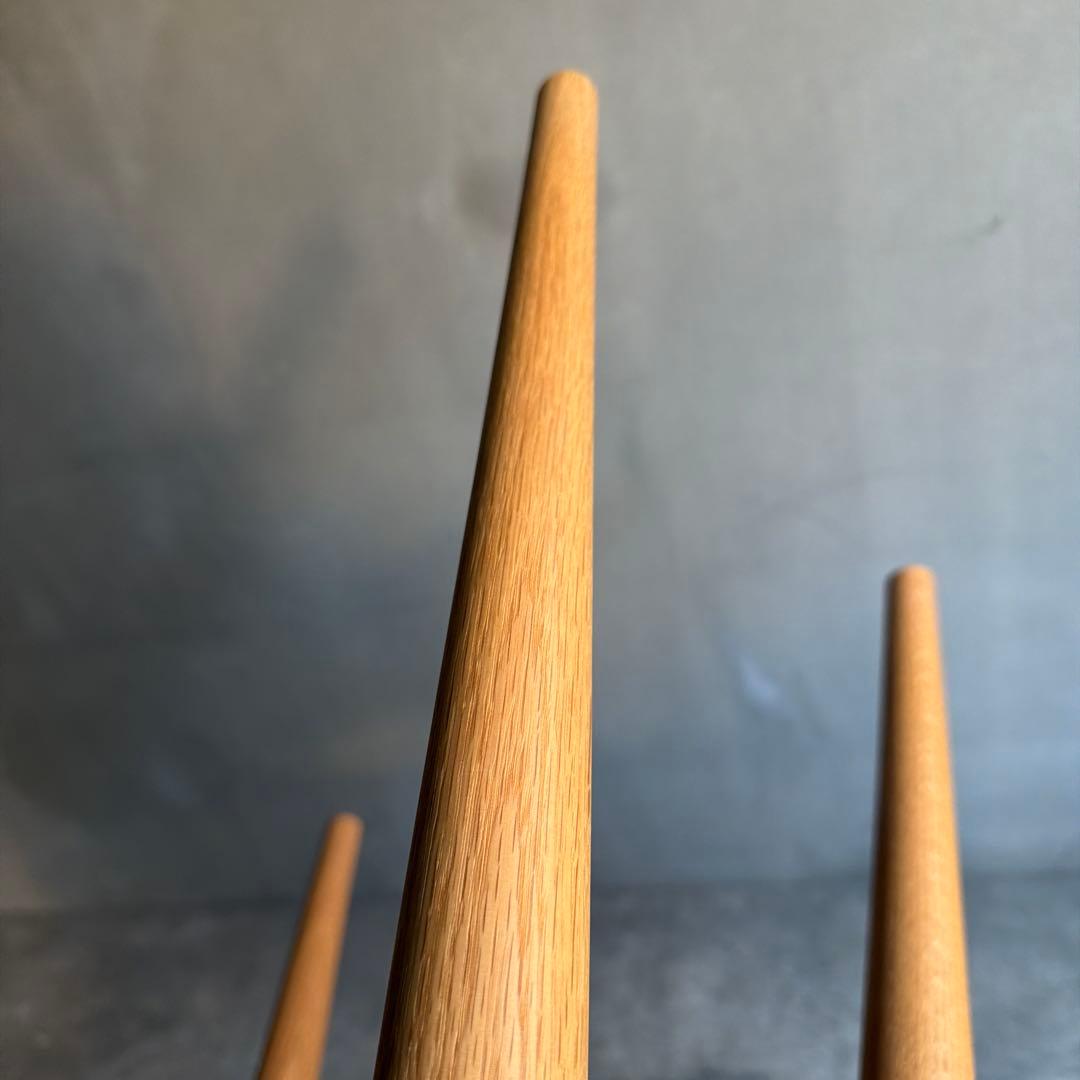 未使用品 飛騨家具 KASHIWAスツール（張座）柏木工 飛騨家具 木製スツール