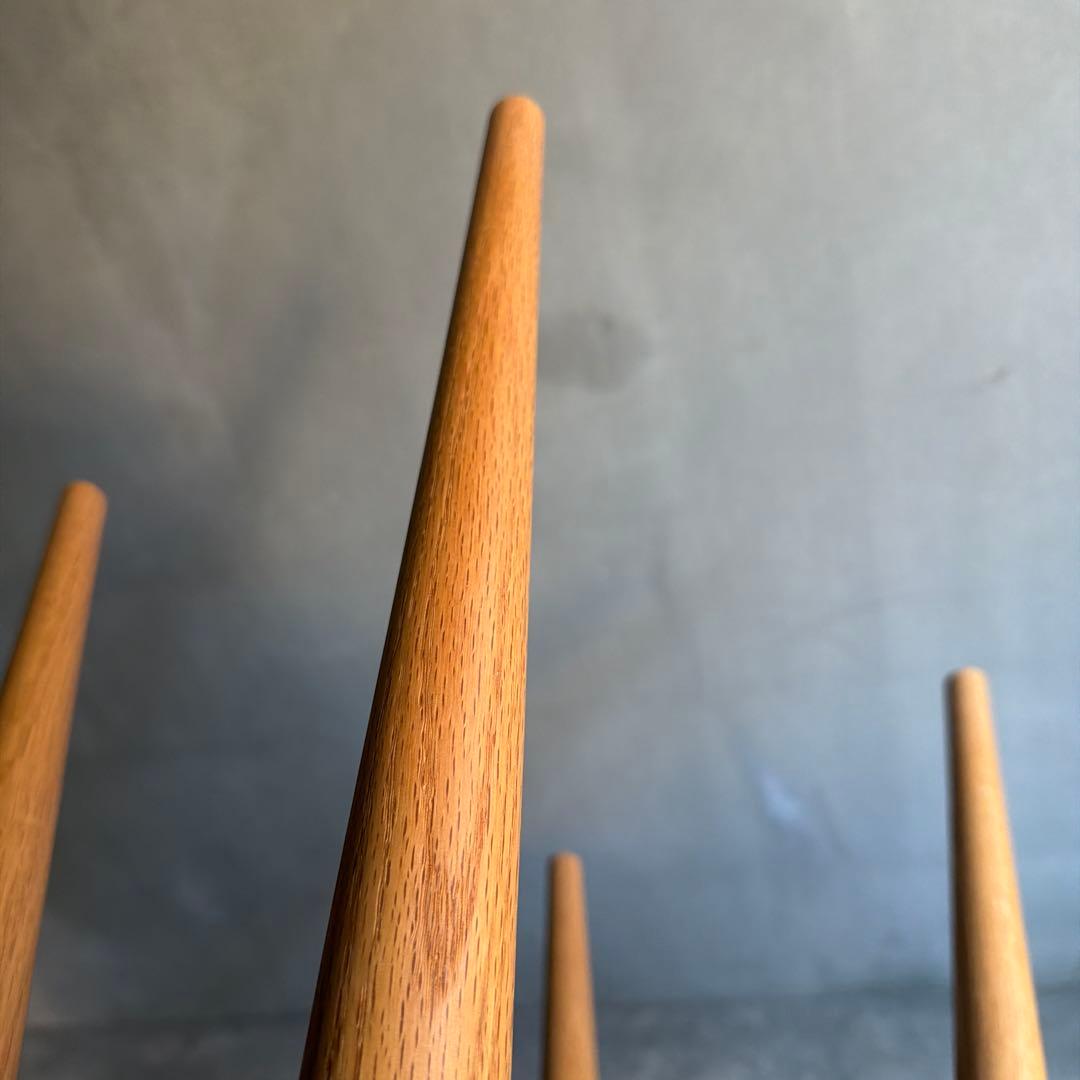 未使用品 飛騨家具 KASHIWAスツール（張座）柏木工 飛騨家具 木製スツール