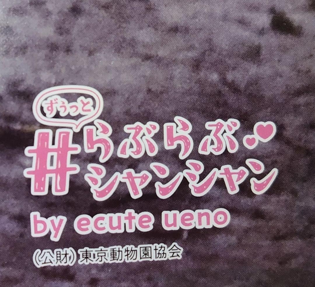 シャンシャン　ポスター　非売品　香香　オリジナルポスター　エキュート　上野