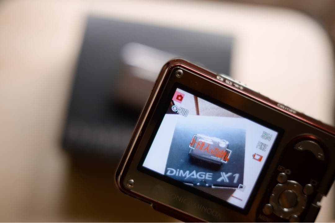 オールドデジカメ　コニカミノルタ Dimage X1 2台セット