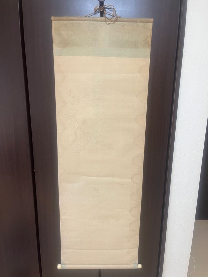 掛け軸　「韓信の股くぐり図」