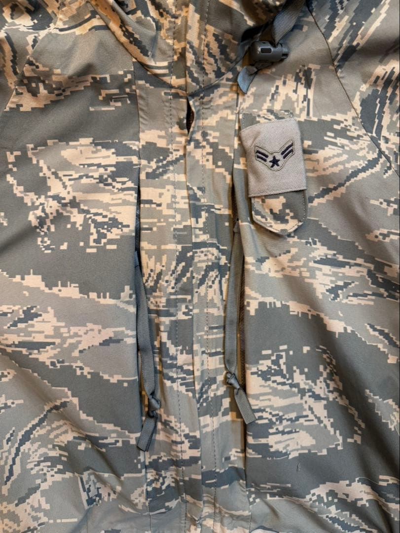 米軍実物 ゴアテックス タイガーカモ USAF ecwcs level6