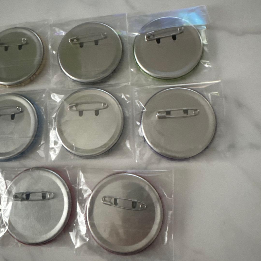 カラフルピーチ ダイナー缶バッジ コンプリートセット