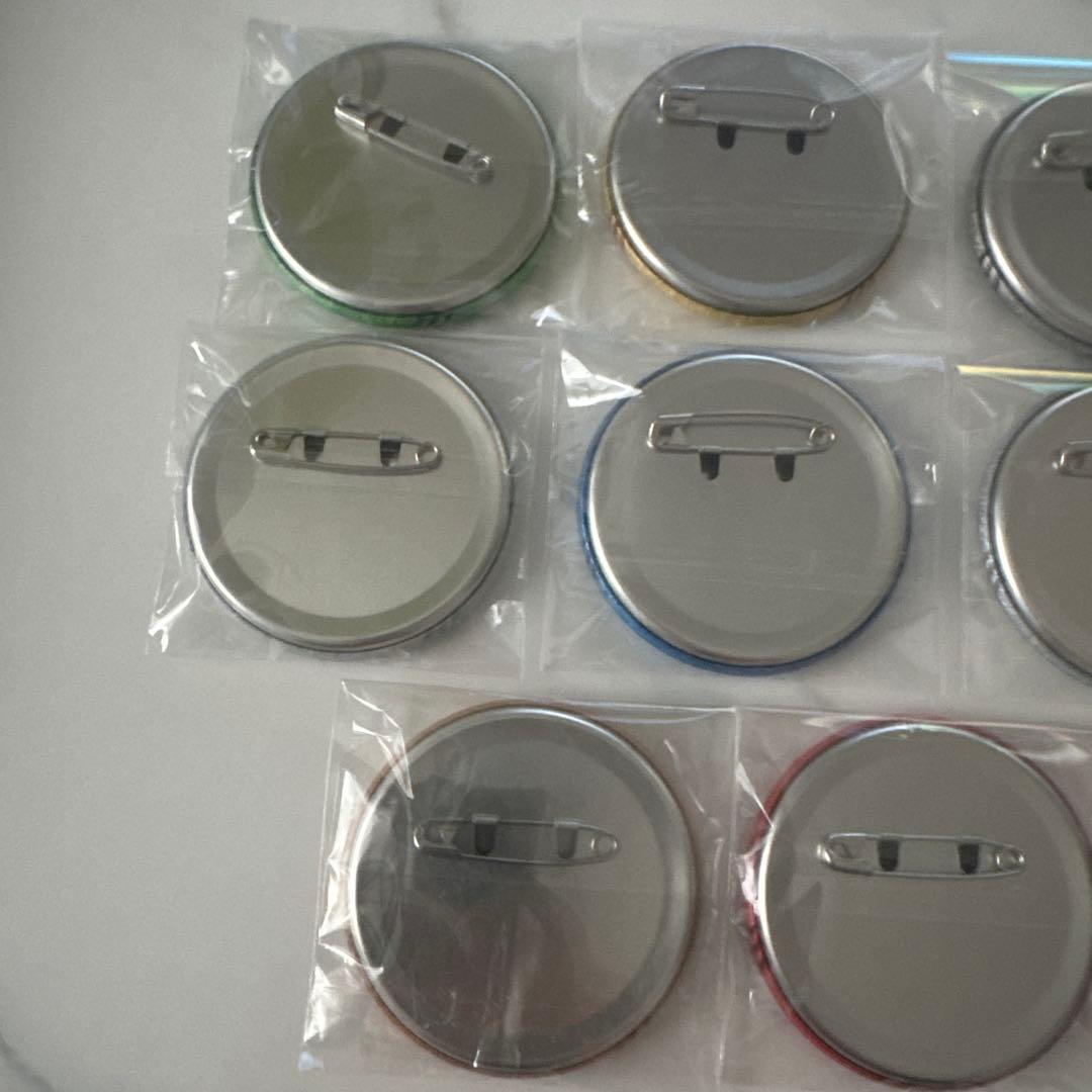 カラフルピーチ ダイナー缶バッジ コンプリートセット