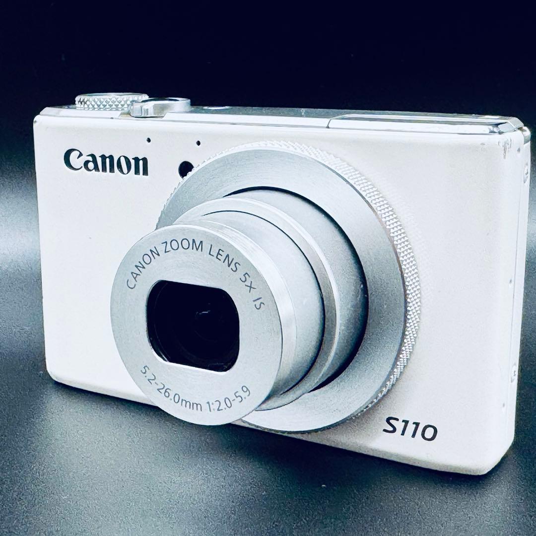 【訳あり】CANON PowerShot S110 ホワイト デジタルカメラ