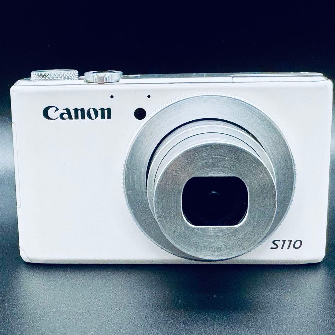 【訳あり】CANON PowerShot S110 ホワイト デジタルカメラ