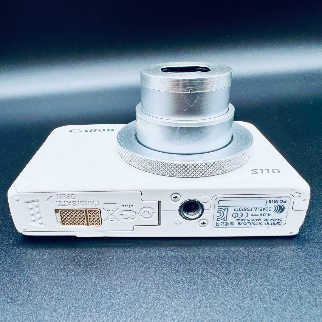 【訳あり】CANON PowerShot S110 ホワイト デジタルカメラ